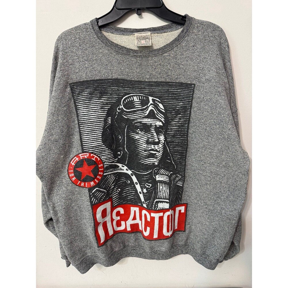 Vtg REACTOR 80's Made In Canada Soviet Aviator XL RARE FIND